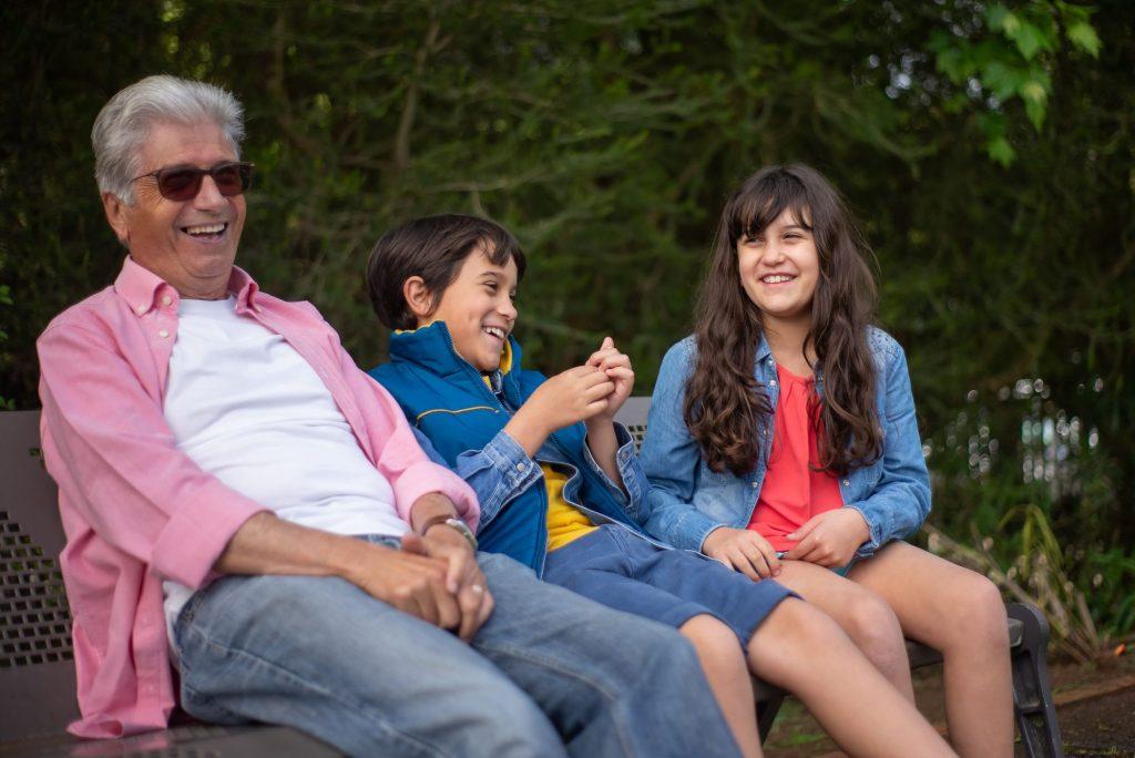 Grandfather reunited with grandchildren after family sponsorship to Canada