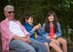 Grandfather reunited with grandchildren after family sponsorship to Canada